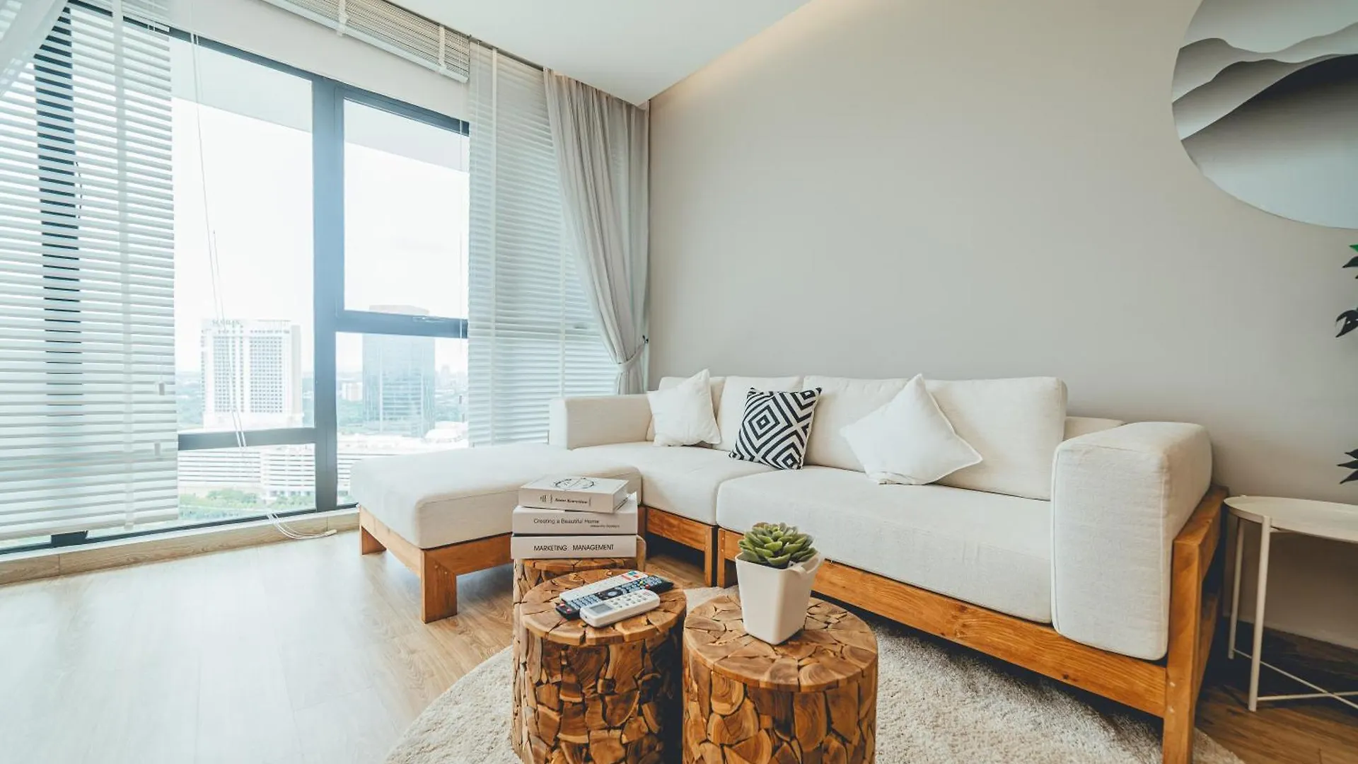 Mosaic Zen Japandi 3Br 7Pax Midvalley Southkey By Our Stay Johor Bahru Daire