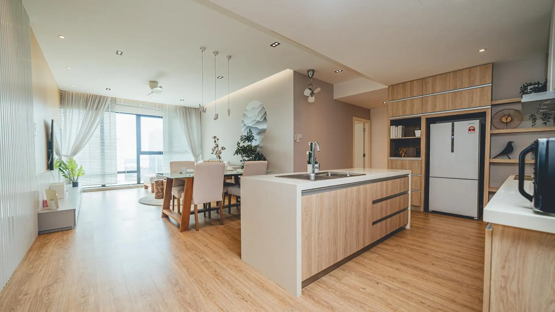 Daire Mosaic Zen Japandi 3Br 7Pax Midvalley Southkey By Our Stay Johor Bahru Malezya